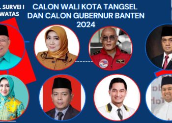 Inilah Hasil Survei Calon Wali Kota Tangsel 2024 yang Digelar PERWATAS Tahap I