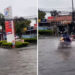 Banjir Genangi Jalan Depan SPBU Wadas di Tangerang, Netizen: Hati-hati Guys