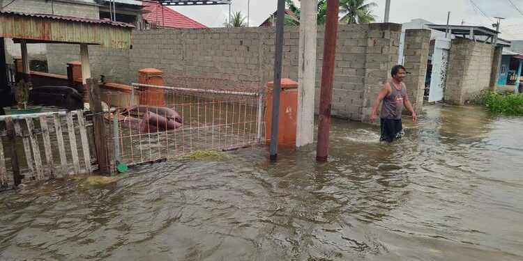 Akibat Hujan Deras Sungai Bone dan Bolango Meluap, Kota Gorontalo Dilanda Banjir