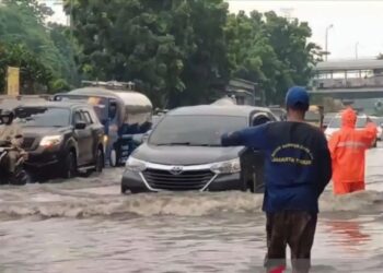 Tercatat 48 RT Area di Jakarta Terendam Banjir