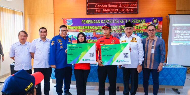 Pemkot Tangsel Siap Tanggung BPJS Ketenagakerjaan Ribuan Anggota Redkar