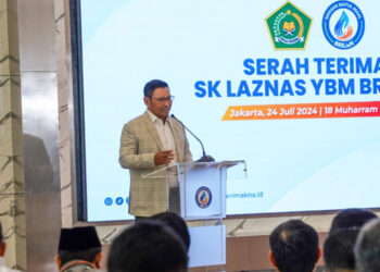 Kemenag Serahkan SK Izin Operasional Sebagai Lembaga Amil Zakat Skala Nasional Kepada YBM BRILiaN