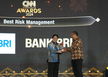 BRI Raih Penghargaan Best Risk Management di CNN Indonesia Awards