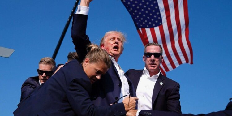Diturunkan dari Podium Usai Penembakan, Begini Kondisi Donald Trump Saat Ini