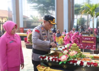Syukuran HUT Ke-78 Bhayangkara, Polres Tangsel Beri Penghargaan pada Personel