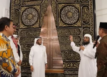 Kiswah Ka’bah Sudah Diganti, Sesuai Tradisi Tahunan di Arab Saudi