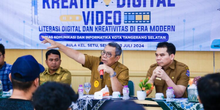 Wujudkan SDM Andal di Era Digital, Pemkot Tangsel Gelar Pelatihan Video Kreatif