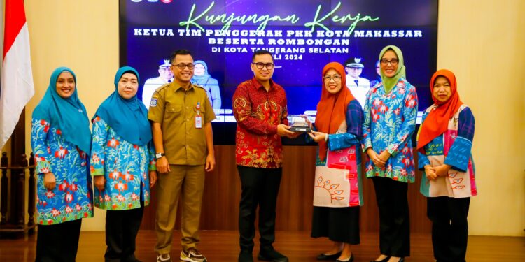 Saling Belajar dan Bertukar Informasi, Pilar Sambut Kunjungan Kerja TP PKK Kota Makassar