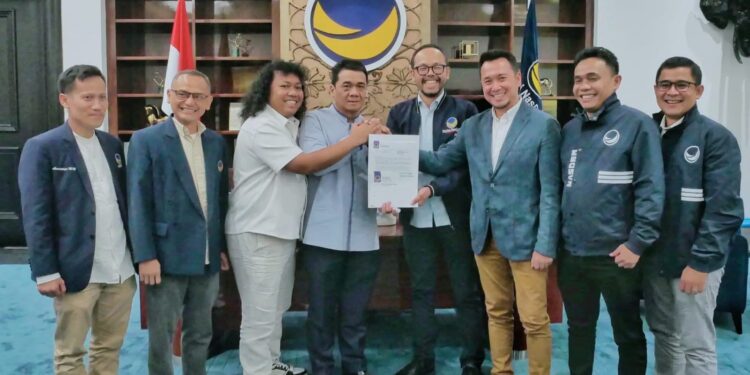NasDem Beri Rekomendasi Pasangan Riza-Marshel di Pilwalkot Tangsel 2024