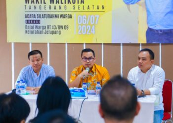 Diskusi dengan Warga, Pilar Ajak Sama-Sama Membangun Kota Tangsel