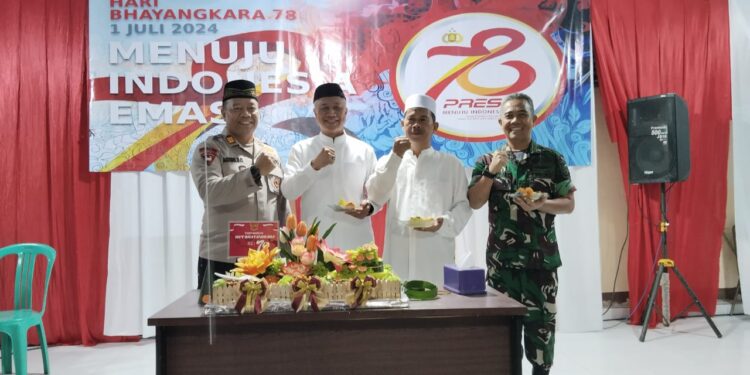 HUT Ke-78 Bhayangkara, Polsek Legok Gelar Tasyakuran dan Santunan Anak Yatim