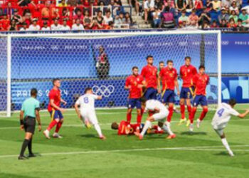 Spanyol Peras Keringat Bekuk Uzbekistan di Laga Pembuka Sepak Bola Olimpiade