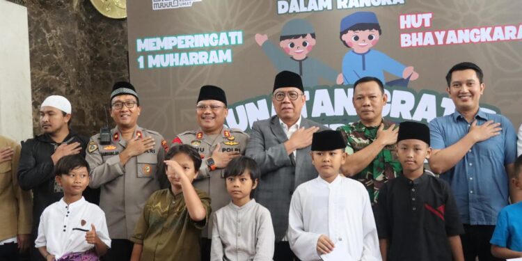 HUT Ke-78 Bhayangkara, Polres Tangsel Gelar Sunatan Massal