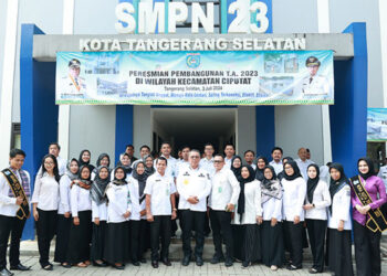 Komitmen Tingkatkan Kualitas Pendidikan, Pemkot Resmikan Pembangunan Gedung Baru SMPN 23 Tangsel