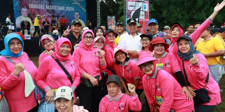 Road to Tangsel Marathon 2024 Berlanjut, Kini Giliran Kecamatan Ciputat Timur