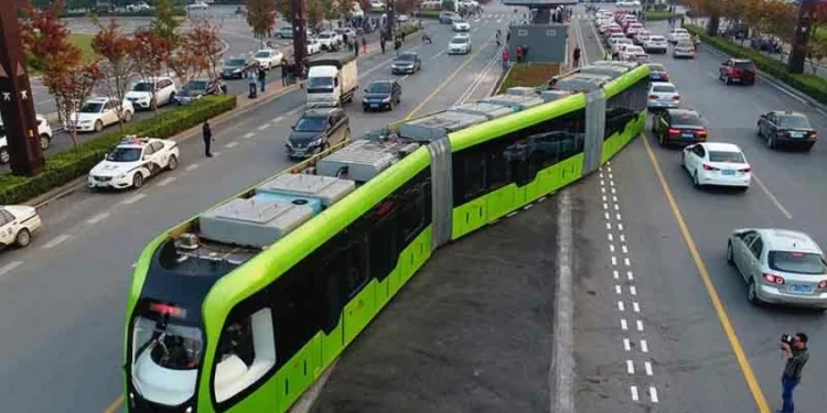 Trem Otonom Bakal Beroperasi di IKN Agustus Mendatang