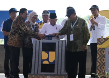 Resmikan Bendungan Cipanas di Sumedang, Wapres Ma’ruf Amin Dorong Pengembangan Destinasi Wisata
