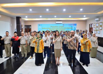 Selesaikan Target 500 Bidang Tanah, Kantah Tangsel Lantik Tim PTSL 2024