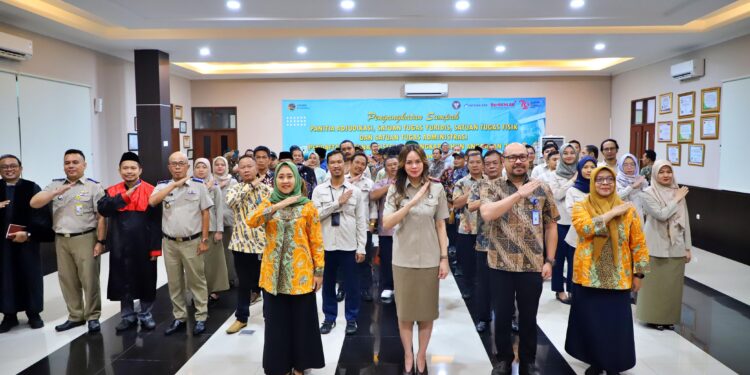 Selesaikan Target 500 Bidang Tanah, Kantah Tangsel Lantik Tim PTSL 2024