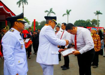 Peringatan HUT Ke-79 RI di Tangsel, Ini Pesan Benyamin Davnie untuk Anak Muda