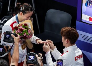 Tak Disangka, Atlet Bulu Tangkis Ini Dilamar di Olimpiade Paris