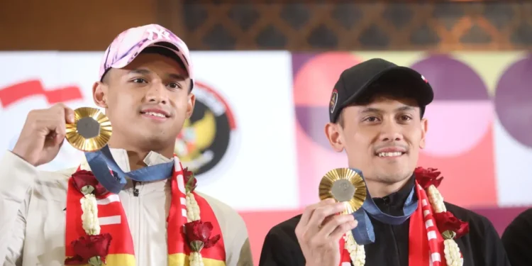Pulang ke Tanah Air, Para Atlet Peraih Medali Olimpiade Paris 2024 Bakal Diarak ke Istana