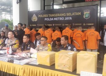 Polres Tangsel Ringkus Dua Pelaku Pembacokan Siswa di Bundaran Maruga Ciputat