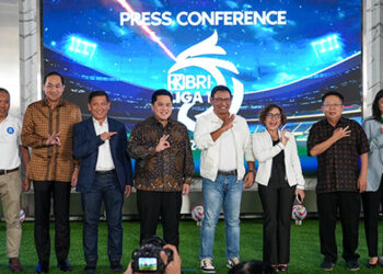 Ciptakan Perputaran Ekonomi Rp10,42 Triliun, BRI Kembali Jadi Sponsor Utama Liga 1 2024-2025