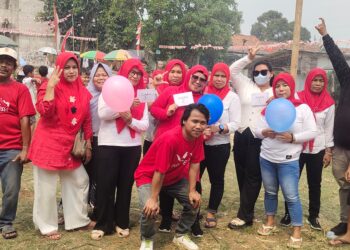 Ratusan Warga Cibar Serpong Antusias Ikuti Perlombaan HUT Ke-79 RI