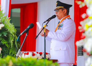 Gelar Upacara HUT Ke-79 RI, Benyamin Paparkan Sejumlah Capaian Pemkot Tangsel di 2024