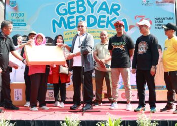 Wali Kota Tangsel Ikut Serta Semarakkan Gebyar Merdeka di Kecamatan Ciputat Timur