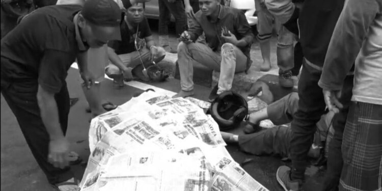 Tas Dijambret Maling, Penumpang Motor Ini Tewas Terseret
