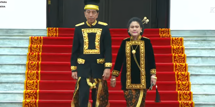 Menilik Baju Adat Wapres dan Presiden di Upacara Peringatan HUT RI ke-79