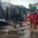 Diduga Korsleting Listrik, Toko Percetakan di Komplek Depag Kedaung Terbakar