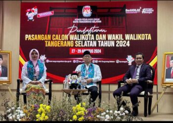 Terima Dua Berkas Pendaftaran, KPU Tangsel: Penetapan Resmi 21 September