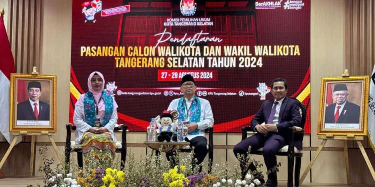 Terima Dua Berkas Pendaftaran, KPU Tangsel: Penetapan Resmi 21 September