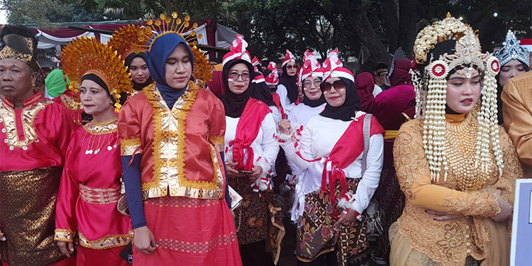 Kelurahan Bojong Nangka di Tangerang Gelar Upacara HUT ke-79 RI Tingkat Kecamatan