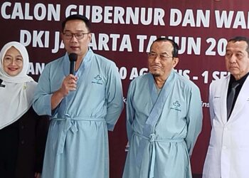 Ridwan Kamil-Suswono Jalani Pemeriksaan Kesehatan di RSUD Tarakan Hari Ini