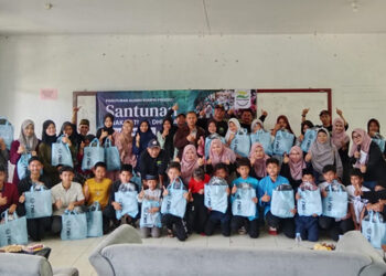 Wujud Nyata Kepedulian dan Solidaritas, Paguyuban Alumni Rumpin Gelar Santunan