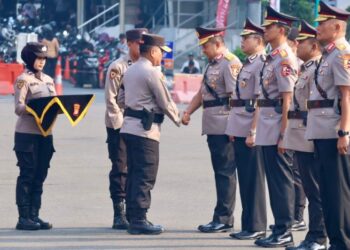 Kapolda Pimpin Sertijab Sejumlah Pejabat Utama Polda Metro Jaya