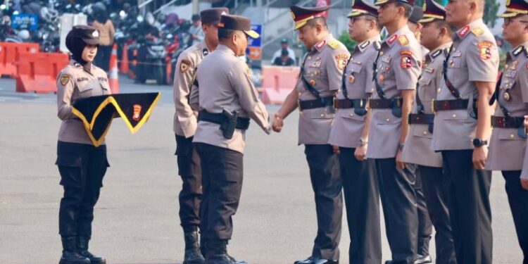 Kapolda Pimpin Sertijab Sejumlah Pejabat Utama Polda Metro Jaya