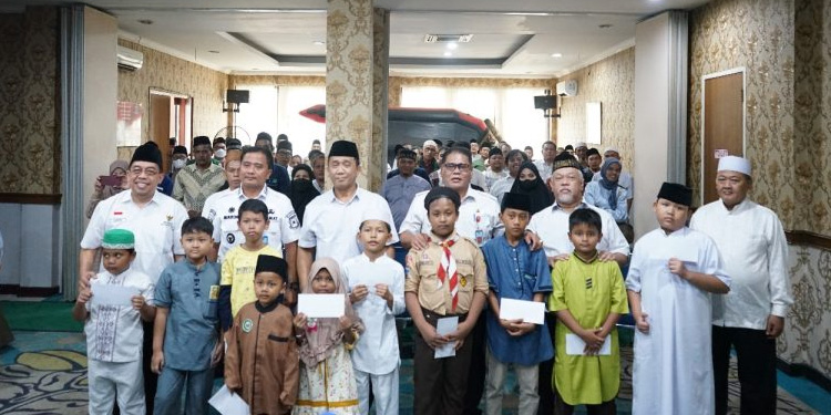 Gelar Bimtek bagi UPZ Kecamatan Pamulang, BAZNAS Tangsel juga Beri Santunan Anak Yatim