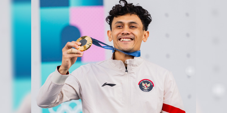 Sumbang Emas untuk Indonesia di Olimpiade, Bonus Melimpah Siap Guyur Veddriq Leonardo dan Rizki Juniansyah