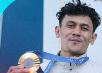 Olimpiade Paris 2024: Veddriq Leonardo Akhirnya Sumbang Emas untuk Indonesia