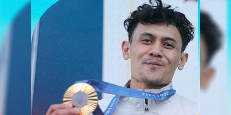 Olimpiade Paris 2024: Veddriq Leonardo Akhirnya Sumbang Emas untuk Indonesia