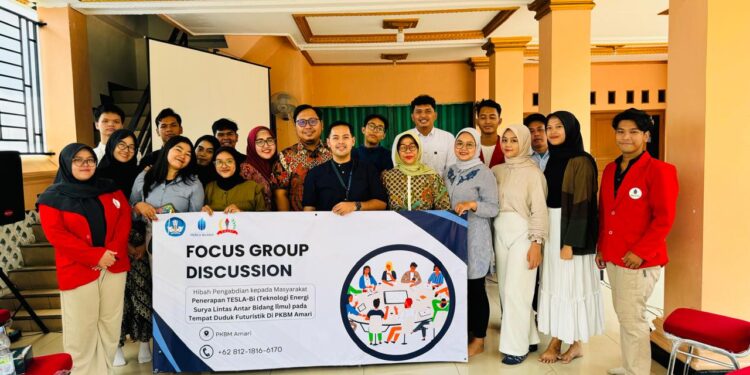 Program Studi Teknik Elektro dan Desain Produk Universitas Mercu Buana Berkolaborasi Kembangkan TESLA-BI di PKBM Amari