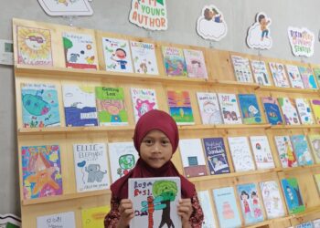 5 Anak Tangerang Read Aloud Bikin Buku, Ikut Pameran di Perpustakaan Jakarta