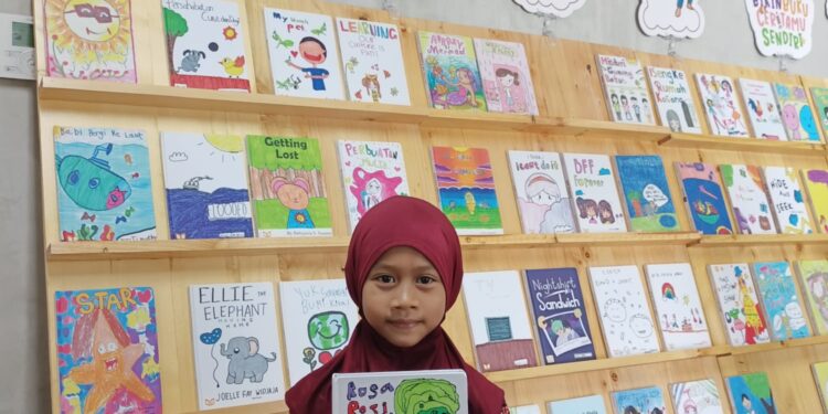 5 Anak Tangerang Read Aloud Bikin Buku, Ikut Pameran di Perpustakaan Jakarta