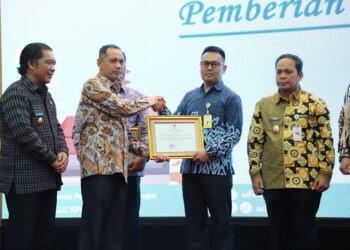 Kantah Kota dan Kabupaten Tangerang Mendapatkan Penghargaan dari KPK