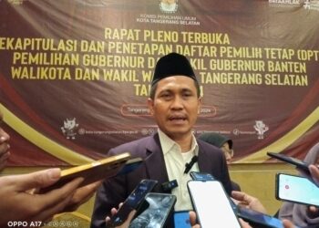 Pilkada 2024, KPU Tangsel Tetapkan 1.058.127 Warga Masuk DPT
